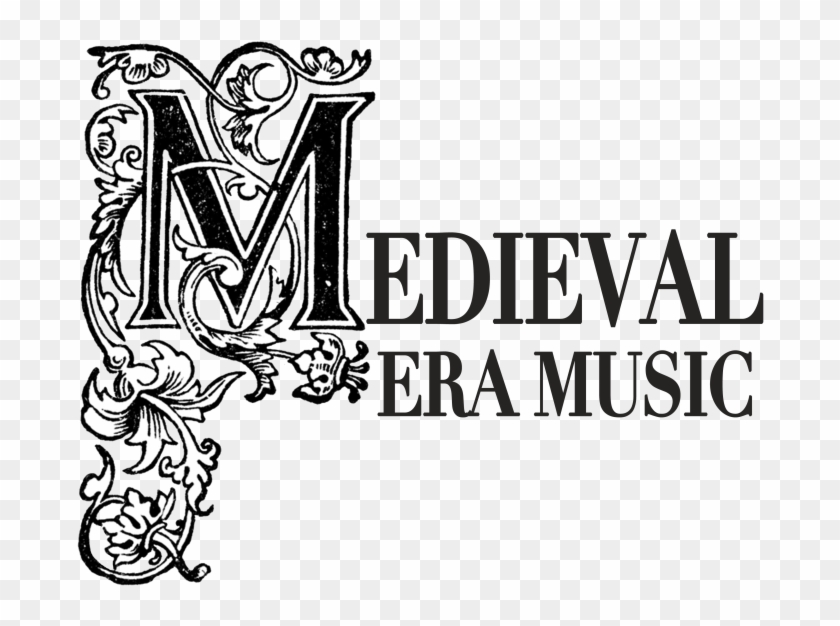 Illuminated Manuscript Letter M Clipart