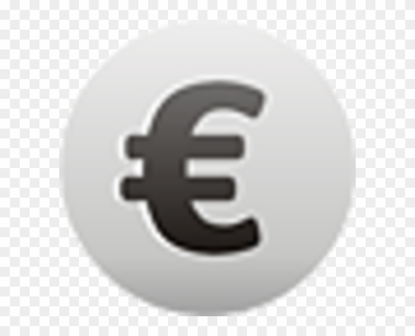 Euro Currency Sign Image - Euro Icon Clipart #4837505