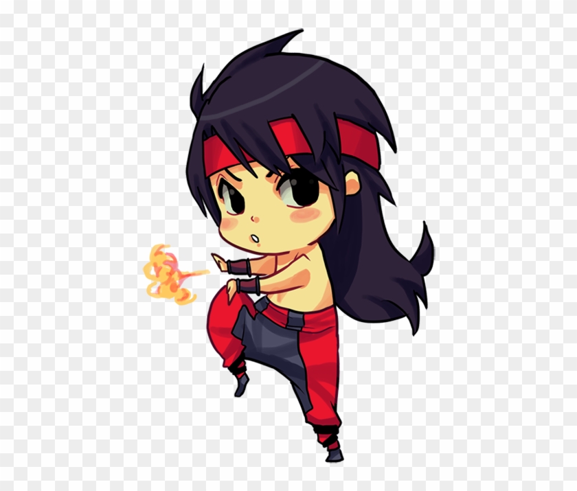 Mortal Kombat Clipart - Mortal Kombat Chibi Liu Kang - Png Download