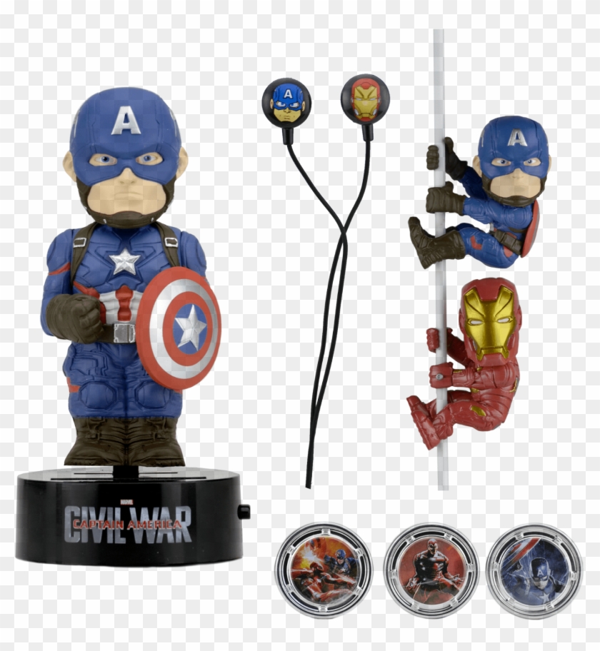 Neca Captain America 3 Civil War Limited Edition Action - Captain America Clipart #4837708