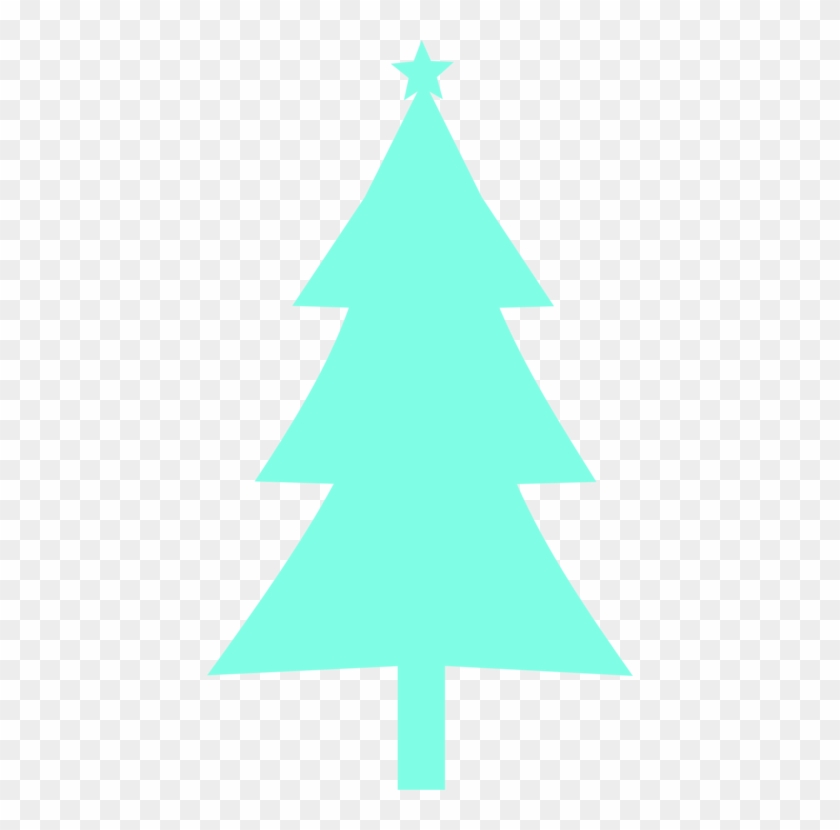 Christmas Tree Christmas Day Clip Art Christmas Holiday - Christmas Tree Outline Png Clipart Transparent Png #4837764