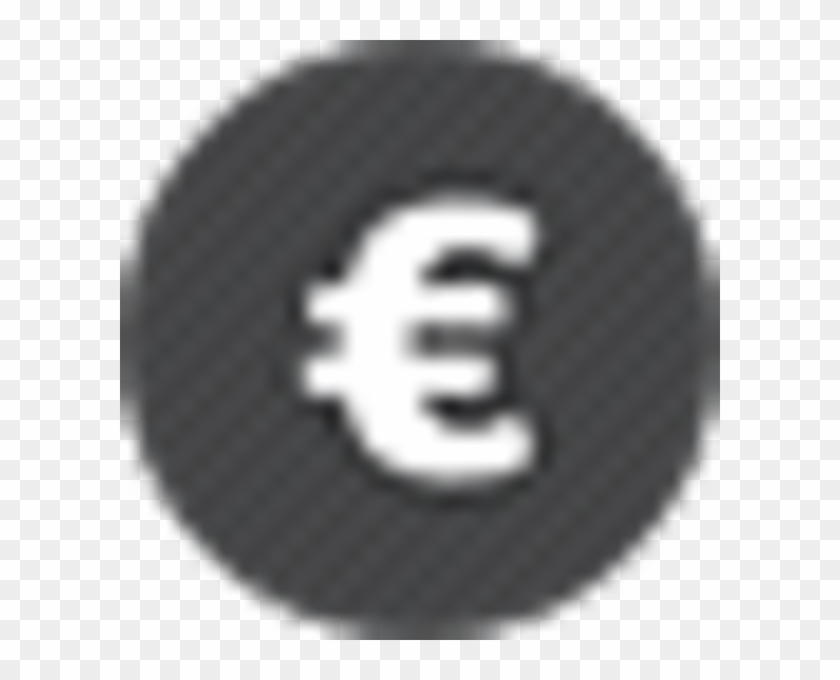 Euro Currency Sign 3 Image - Circle Clipart #4837804