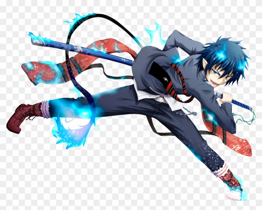 Rin Okumura - Rin Okumura Aoi No Exorcist Clipart