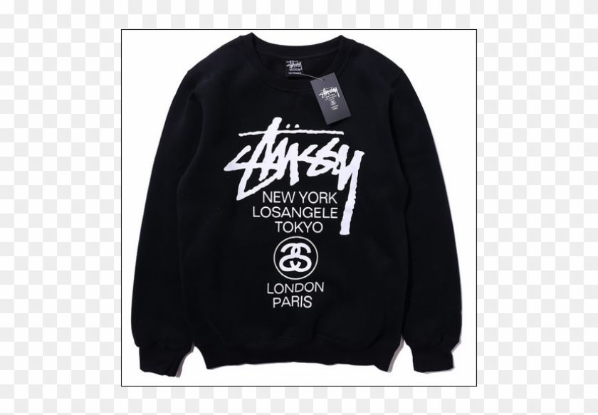 Stussy New York Los Angeles Tokyo Hoodie Clipart #4838117