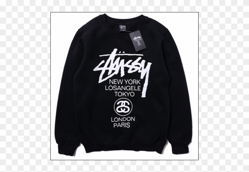Stussy New York Los Angeles Tokyo Hoodie Clipart