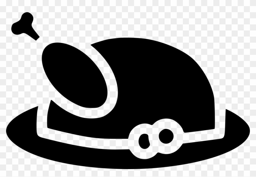 Roast Turkey Chicken Meat Lunch Meal Comments Clipart #4838193