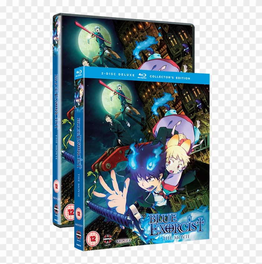 Blue Exorcist The Movie - Blue Exorcist Movie Cover Clipart #4838592
