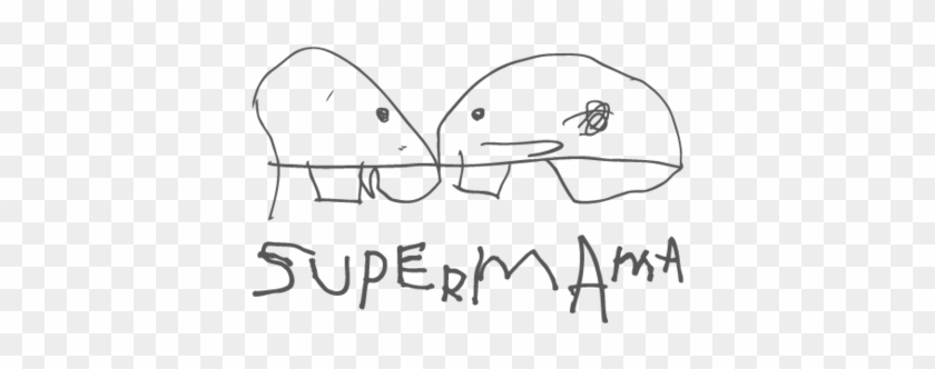 Supermama Store - Sketch Clipart