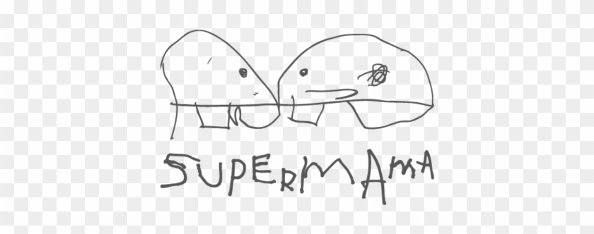 Supermama Store - Sketch Clipart #4838630