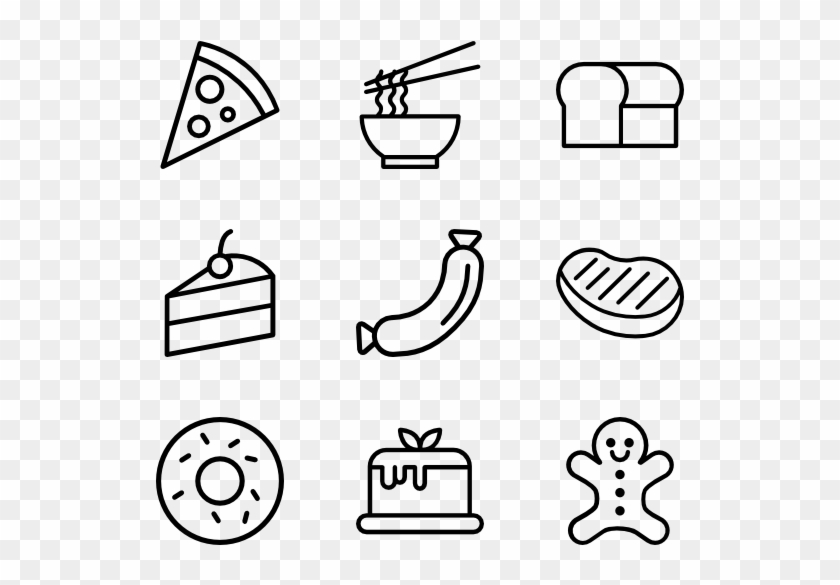 Food - Hip Hop Icon Png Clipart