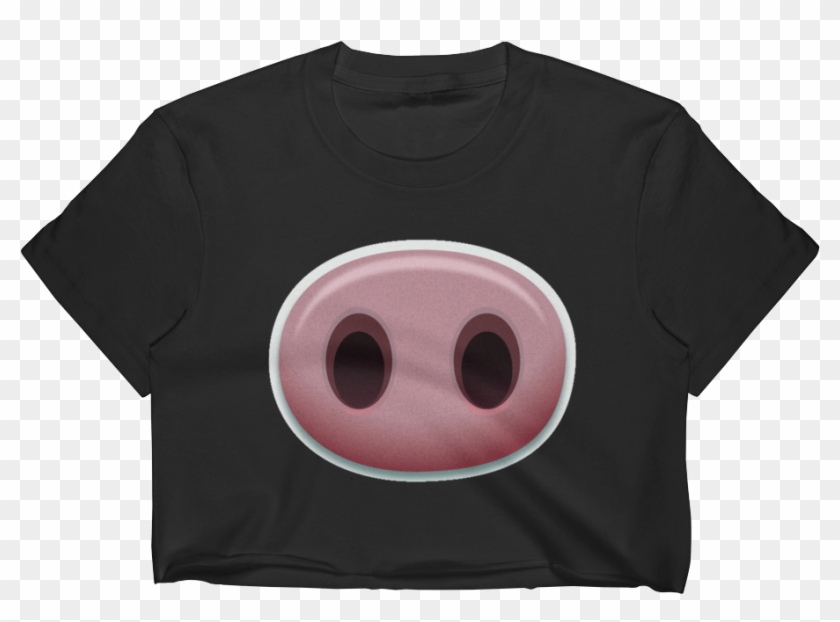 Emoji Crop Top T Shirt - Active Shirt Clipart