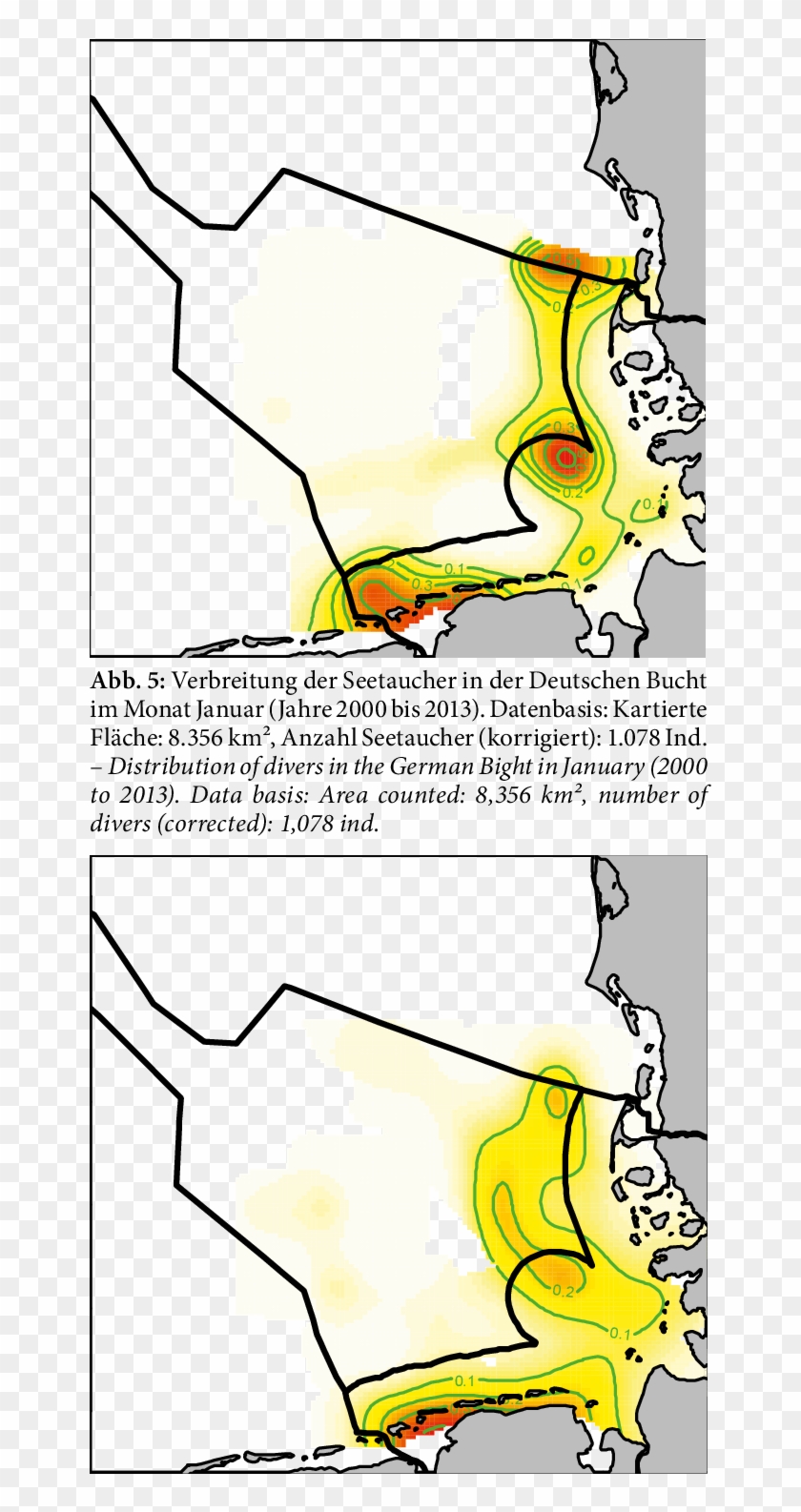 Verbreitung Der Seetaucher In Der Deutschen Bucht Im - Schleswig Holstein Clipart #4838943