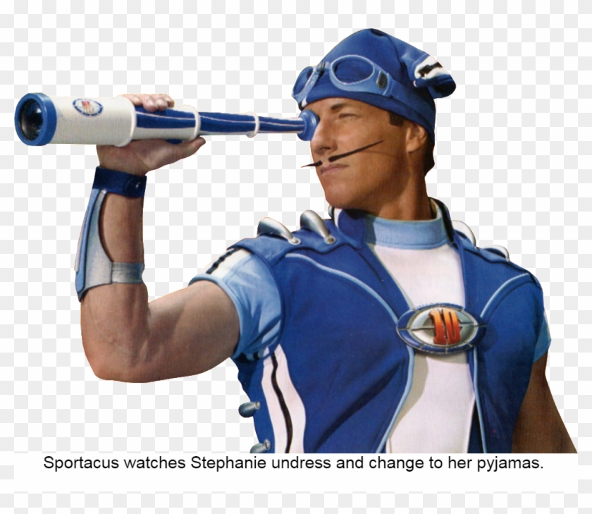 Lazytownhis Workout Session Just Began Sportacus Lazy Town Clipart 4838978 Pikpng