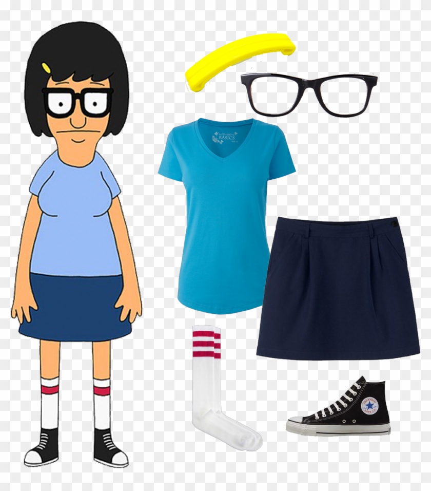 Tina Belcher From Bob's Burgers - Bobs Burgers Tina Birthday Clipart #4839143