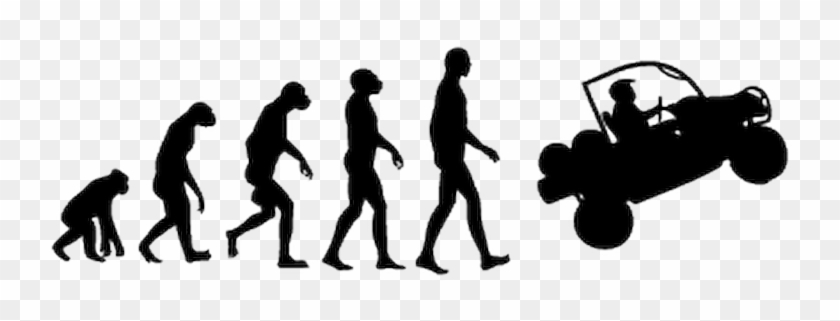 21830 Evolution Homme Ssv - Evolution Of Man Clipart
