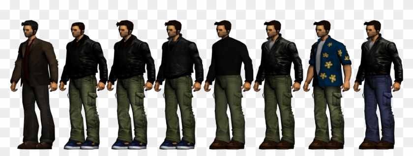 Ohyu2xh - Claude Gta 3 Outfit Clipart #4839660