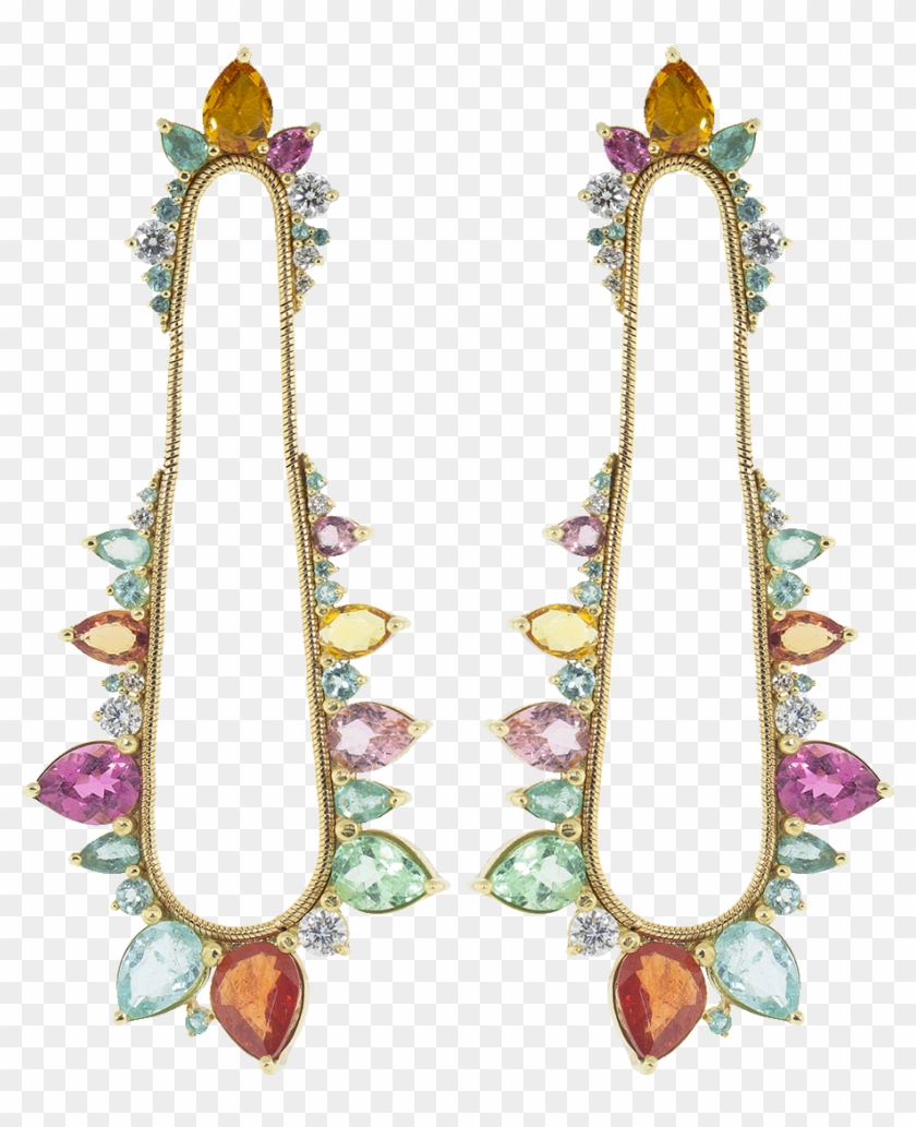 Electric Shock Earrings - Earrings Clipart