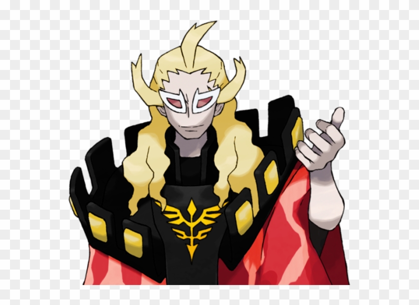 So Someone Told Me That Ghetsis Looked Like A Char - Pokemon Ghetsis Clipart #4840469