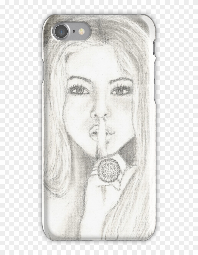 Pretty Little Liars Alison Dilaurentis Drawing Iphone - Alison Dilaurentis Shh Drawing Clipart #4840537