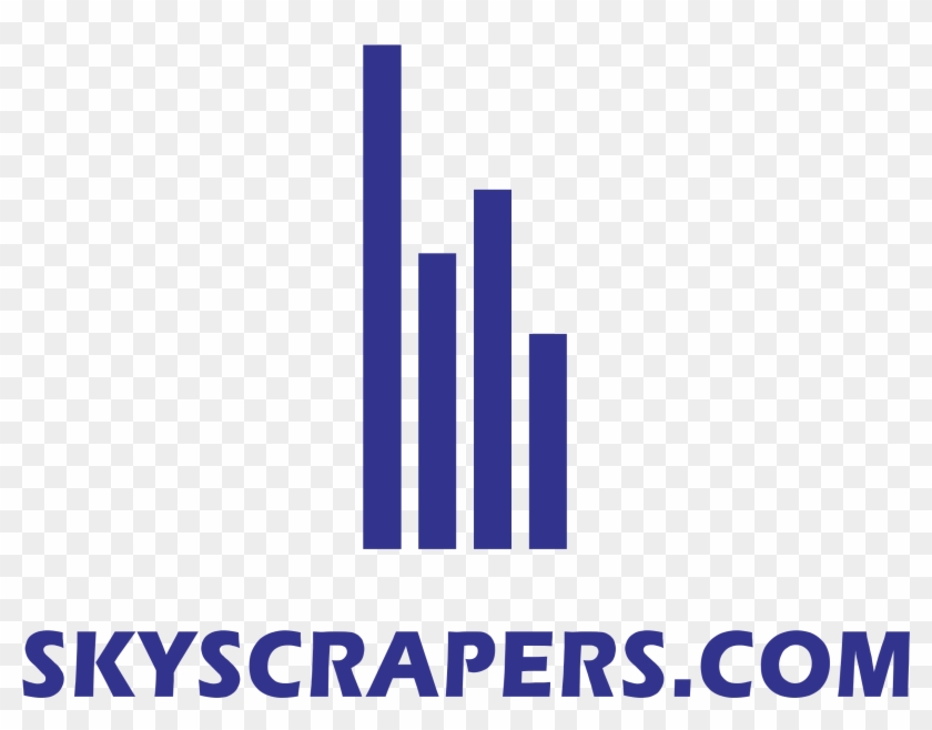 Skyscrapers Com Logo Png Transparent - Majorelle Blue Clipart