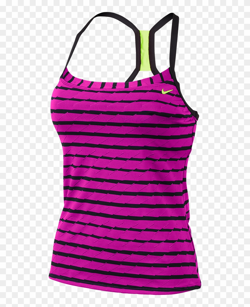 Electric Shock Racerback Tankini Ness5248 - One-piece Swimsuit Clipart