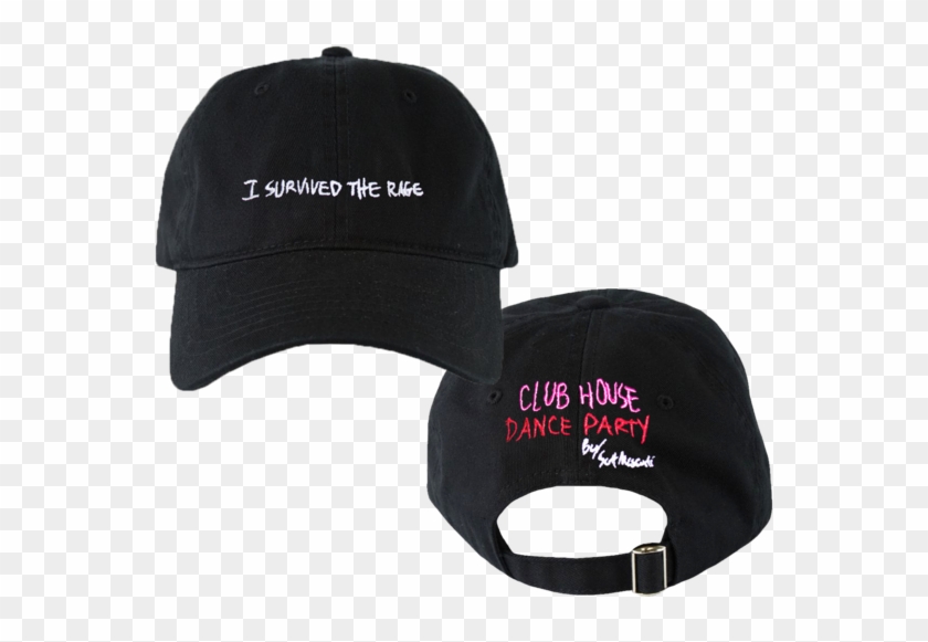 I Survived The Rage Dad Hat - Baseball Cap Clipart #4840938