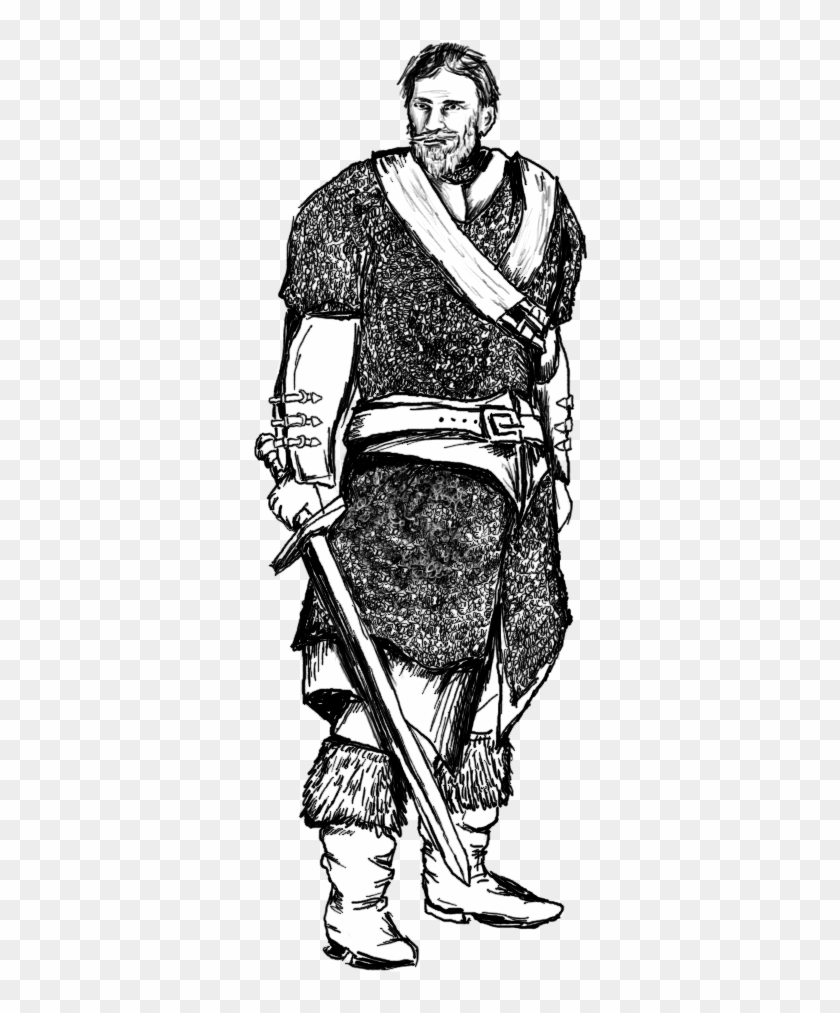 Just A Simple And Quick Black And White Doodle Of A - Sketch Clipart #4841223