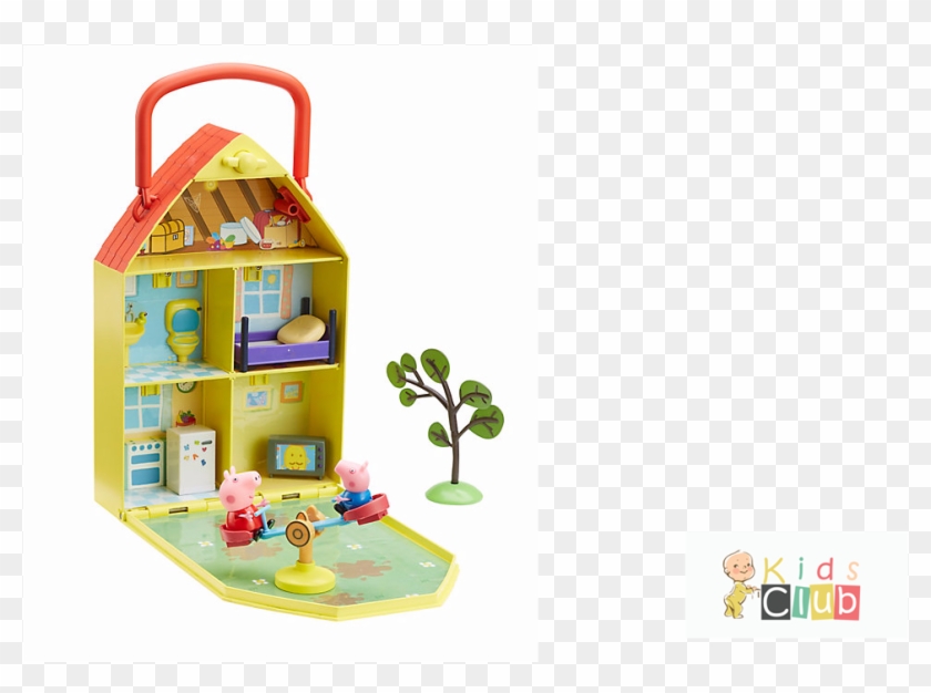 Peppa's House & Garden Playset Clipart #4841376