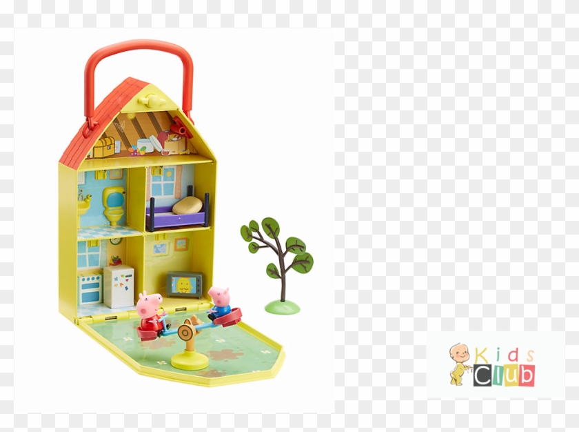 peppa's house & garden playset