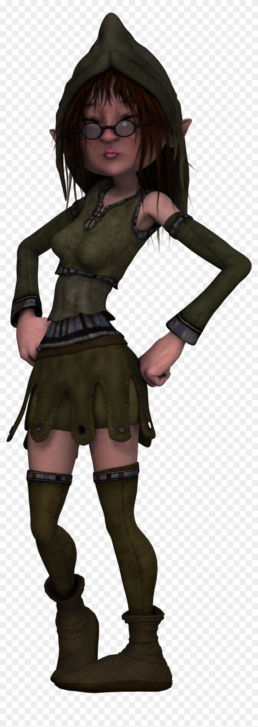 Girl Young Cheerful Cheeky Fantasy 1698870 - Cartoon Clipart #4841683