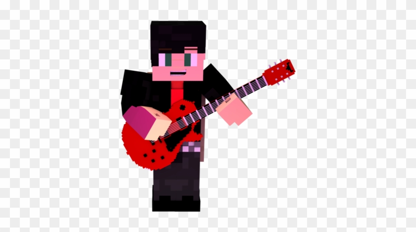 Render Hecho Por Mi Con Una Skin Del Cantante Principal - Guitarist Clipart