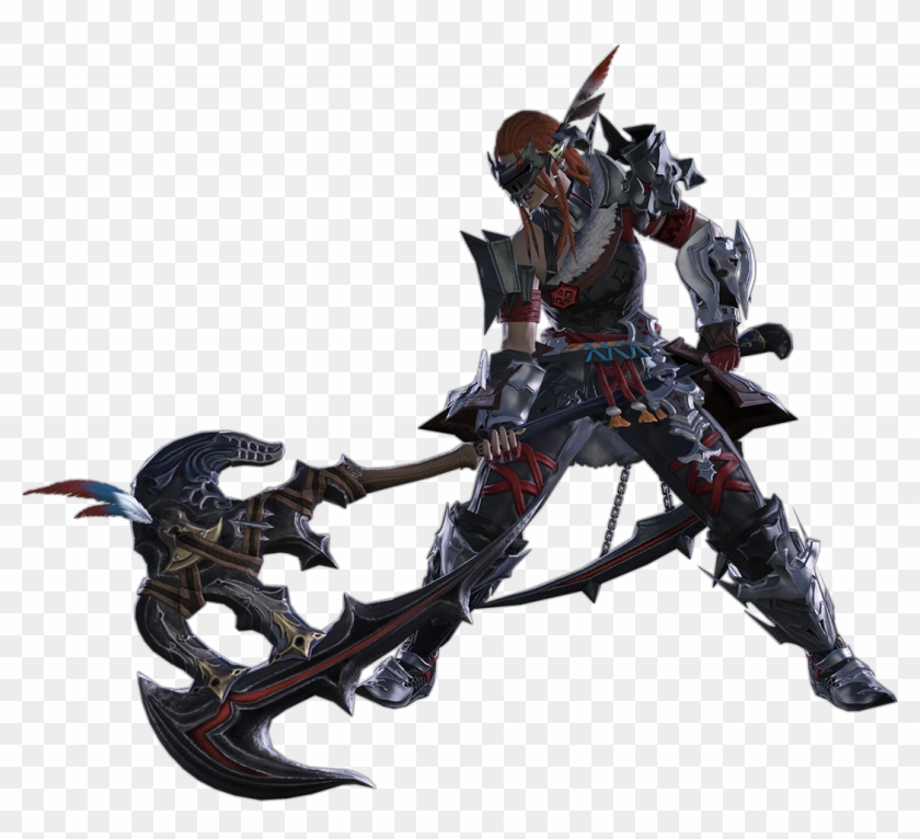 Image Ffxiv Stormblood Warrior Png Final Fantasy Wiki - Level 70 Warrior Artifact Gear Ffxiv Clipart #4841959