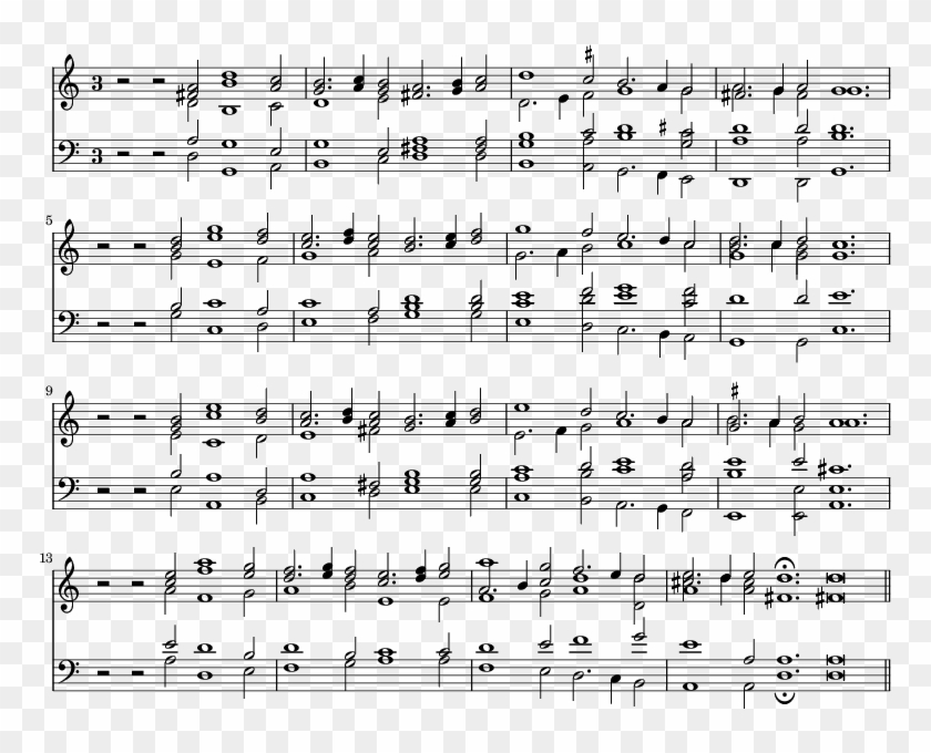 << \override Score - Sheet Music Clipart