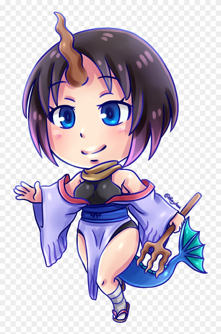 #kobayashi #chibi #lucoa #tohru #elma #kanna #anime - Elma Chibi Clipart