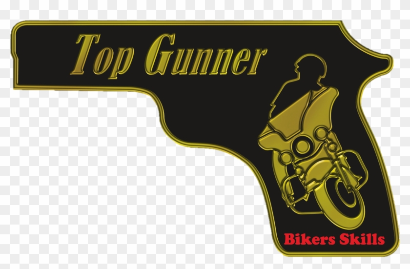 Top Gun , Png Download - Logo Gun Bikers Clipart