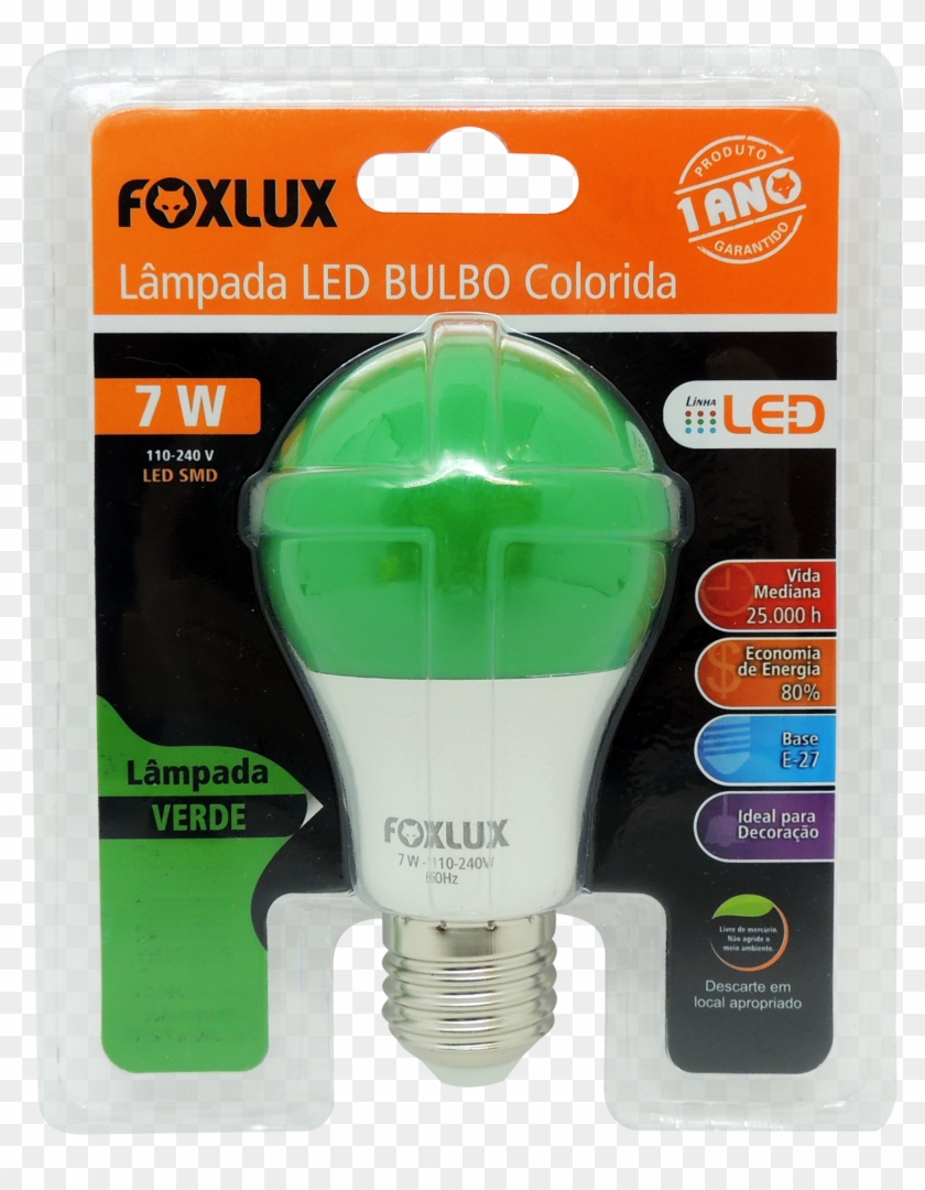 81 Emb - Lampada Led Bulbo Vermelha Clipart
