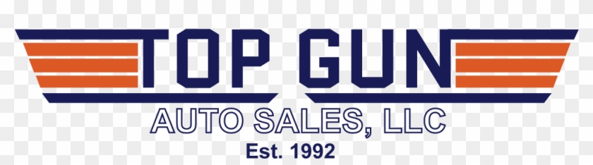 Top Gun Auto Sales - Graphic Design Clipart #4843226
