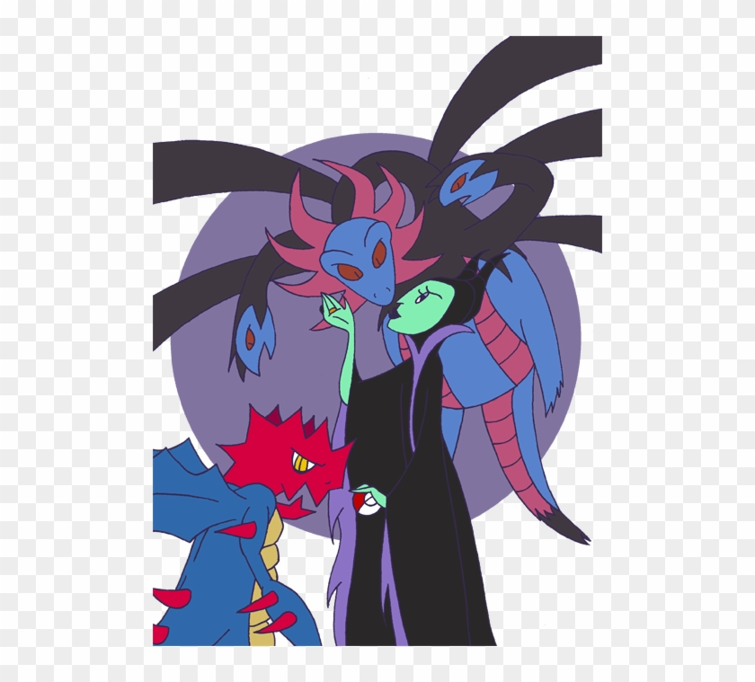 Maleficent - Dragon Types - Cartoon Clipart #4843259