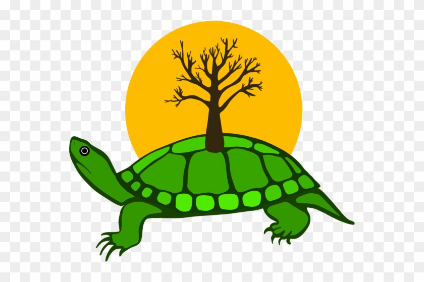 “i Was Glad That Turtle Island Was The One That Was - First Nations Turtle Art Clipart