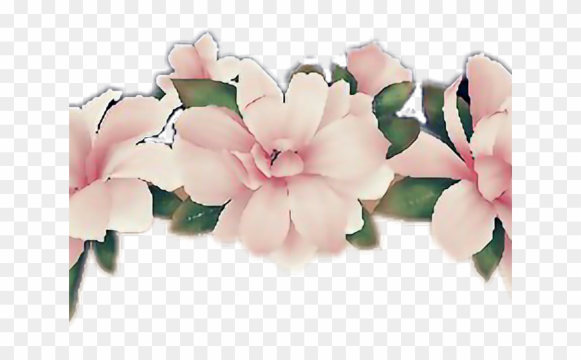 Snapchat Filters Clipart Pink Flower - Snapchat Filters Png Flower Crown Transparent Png