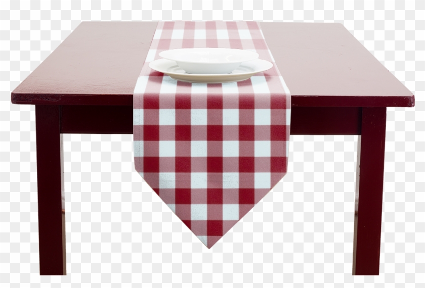 Gingham Large Tablecloths And Napkins Are - Tablecloth Clipart