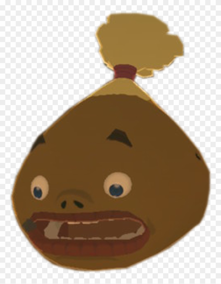 Astonished Goron - Zelda Breath Of The Wild Goron Meme Clipart