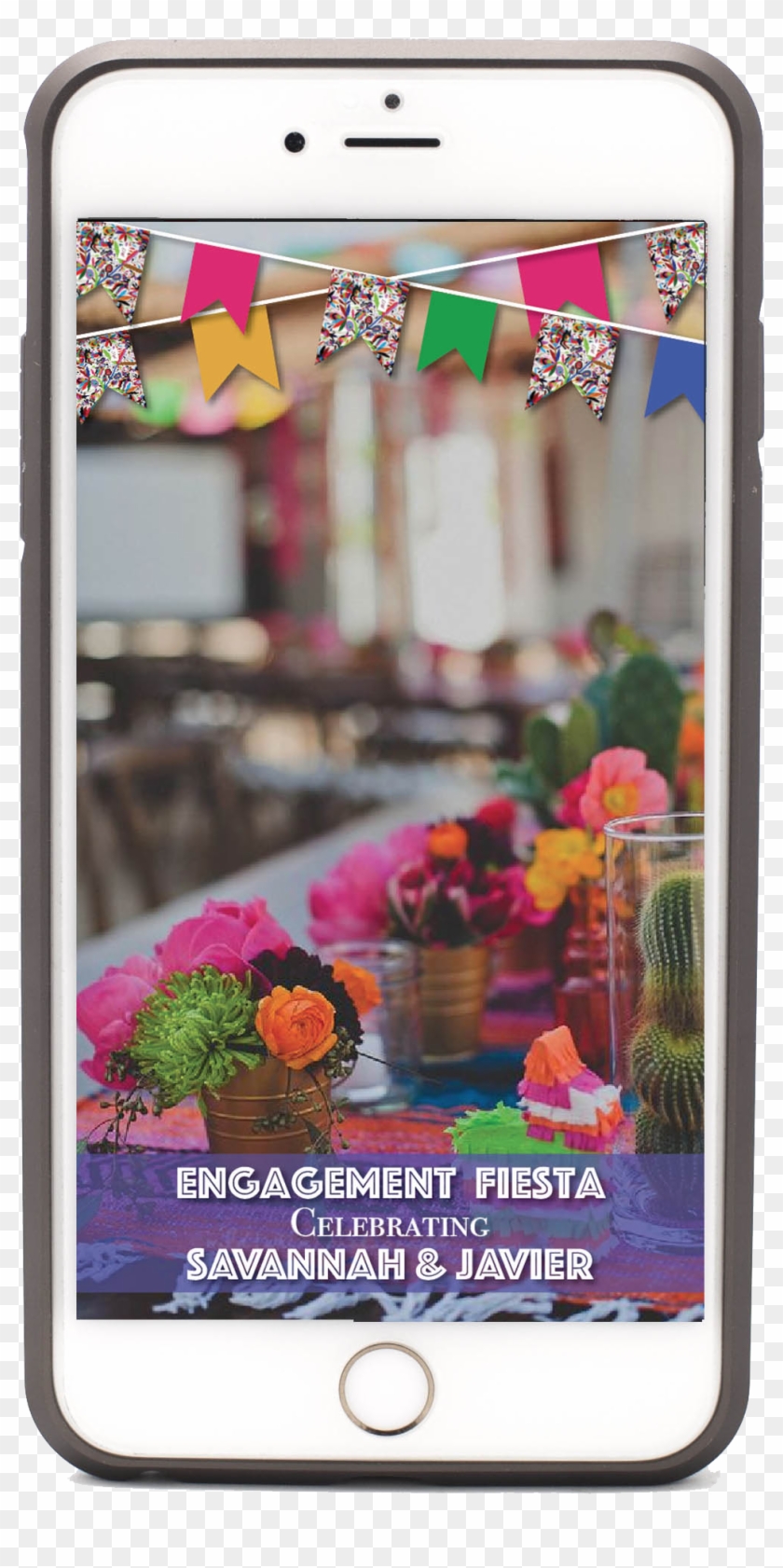 Engagement Filter - Fiesta Mexican Themed Centerpiece Clipart