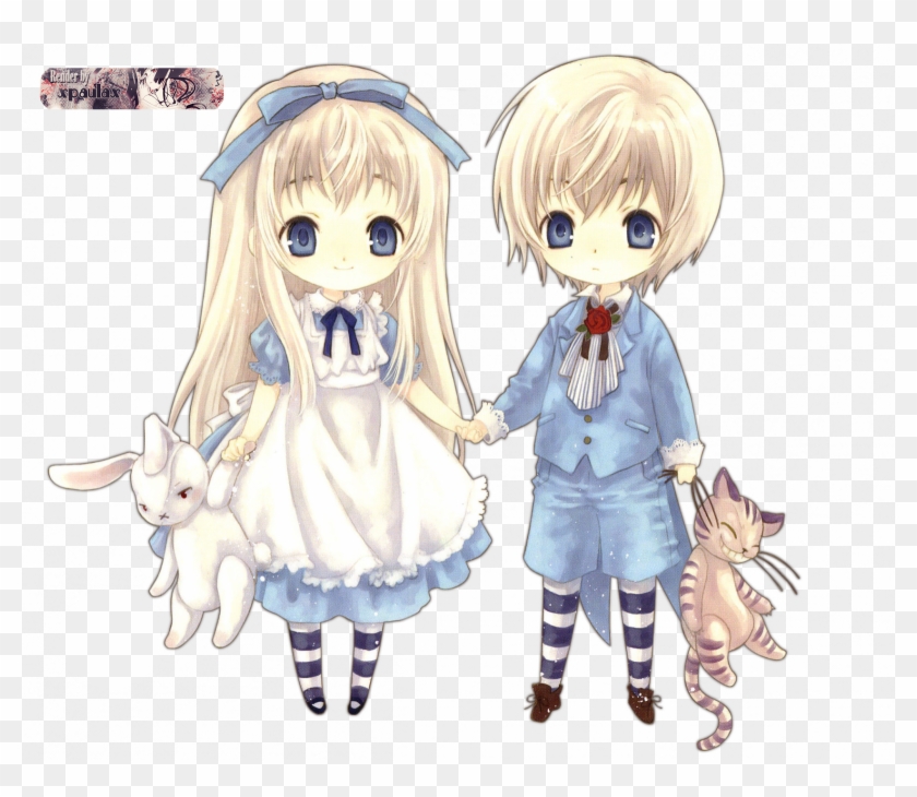 Renders Of Alice In Wonderland - Fairy Tale Anime Clipart #4843923