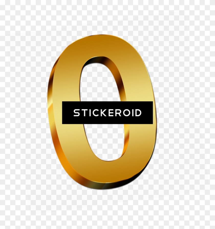 Number Numbers 0 Нуль Zero - Circle Clipart