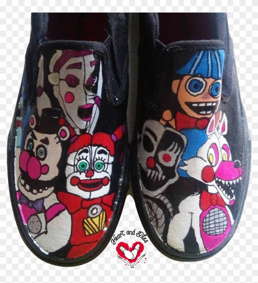 Sister Location Five Nights At Freddy's Hand Painted - Cartoon Clipart