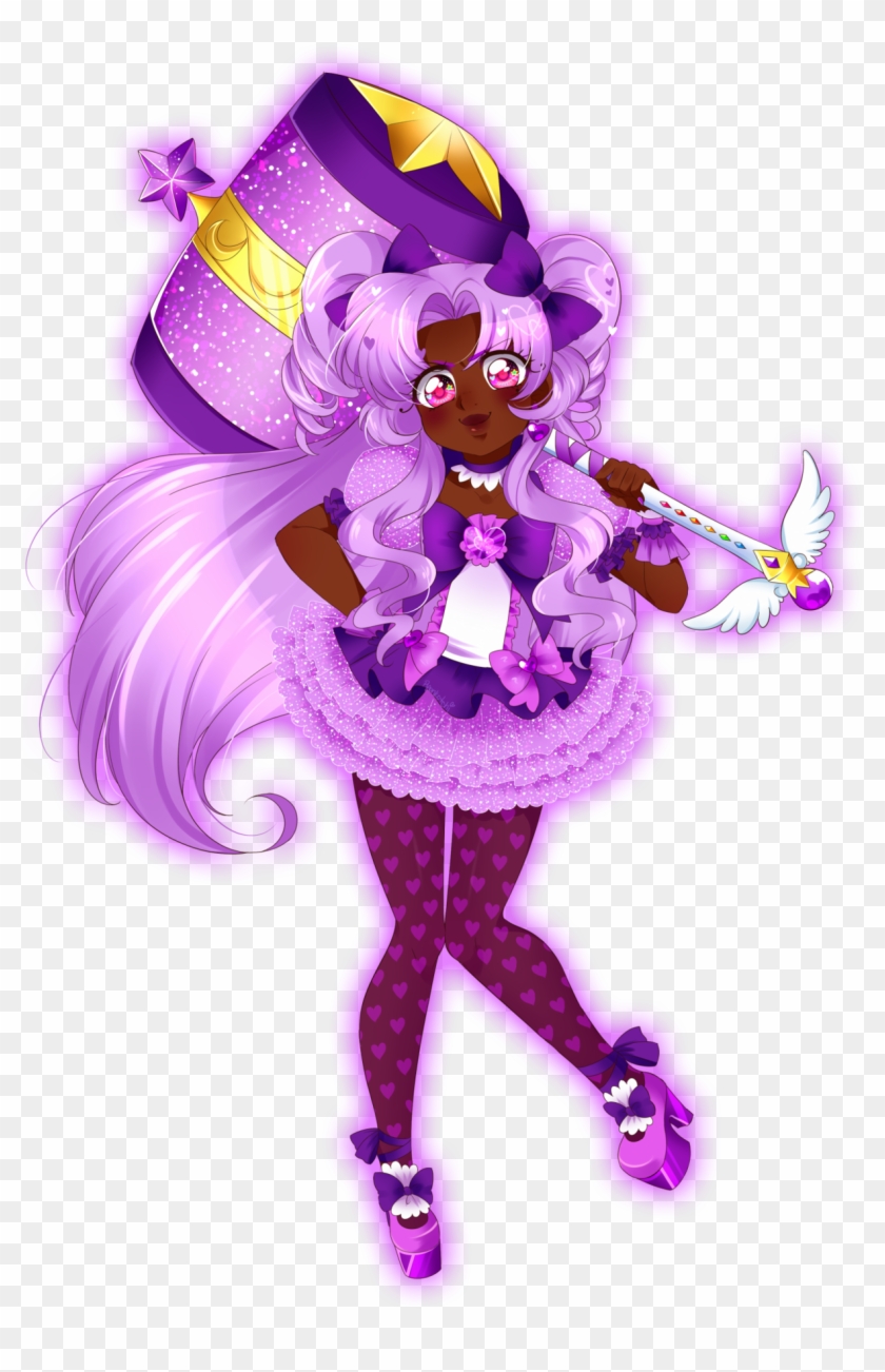 “ The Shining Crystal Of Fantasy And Starlight, Amethyst - Illustration Clipart