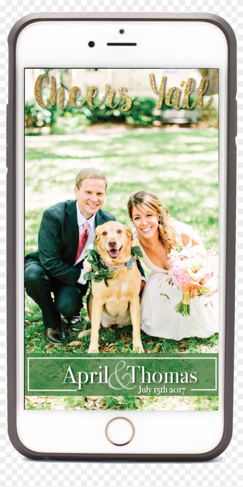 Wedding Filter - Smartphone Clipart