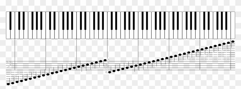 All Piano Keys And Notes Clipart