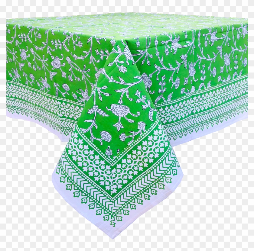 Tablecloth English-green - Tablecloth Clipart #4844654